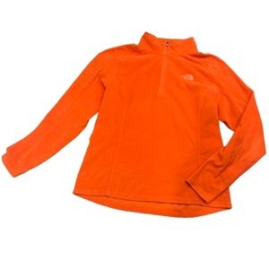 North Face Orange Fleece